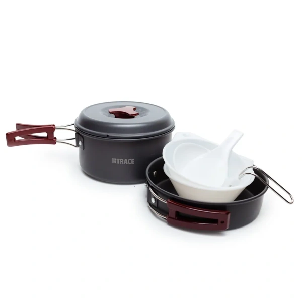 Набор походной посуды BTrace 1-2 персоны Набор походной посуды BTrace 1-2 персоны